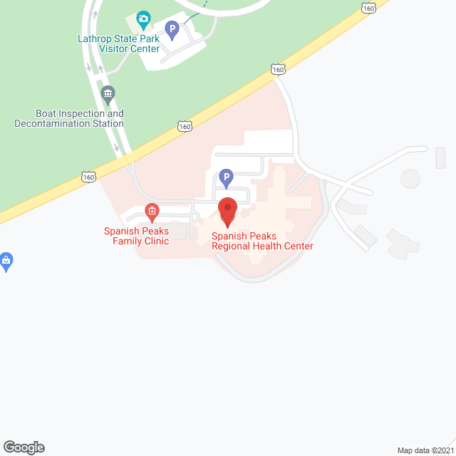 Veterans Nursing Home in google map