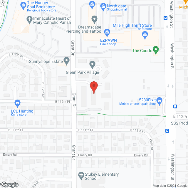 Squire Village Apartments in google map
