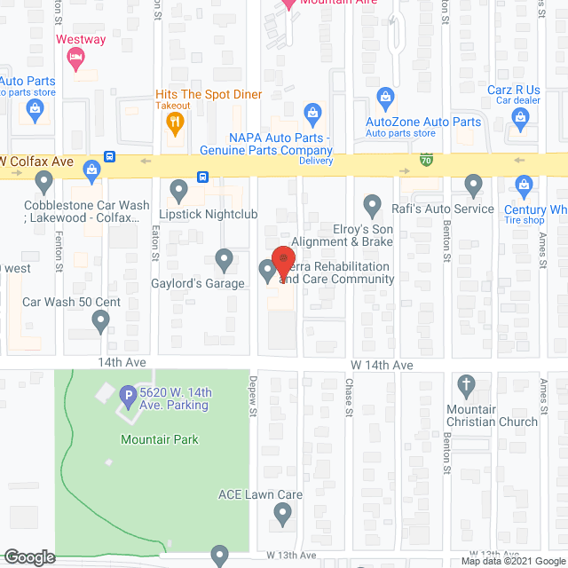 Cornerstone Care Ctr in google map