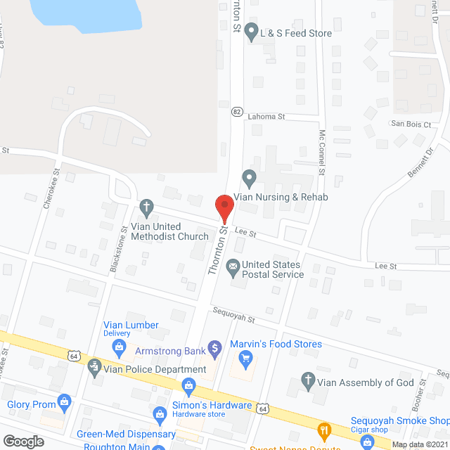 Vian Nursing Home in google map