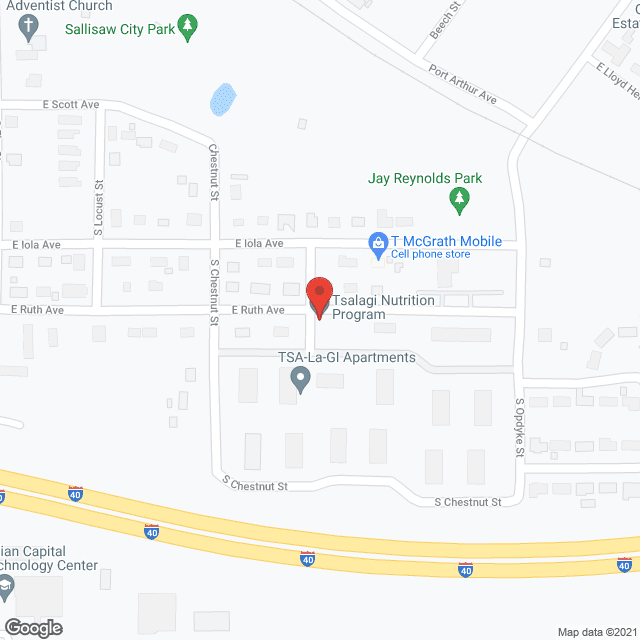 TSA-LA-GI Apartments in google map