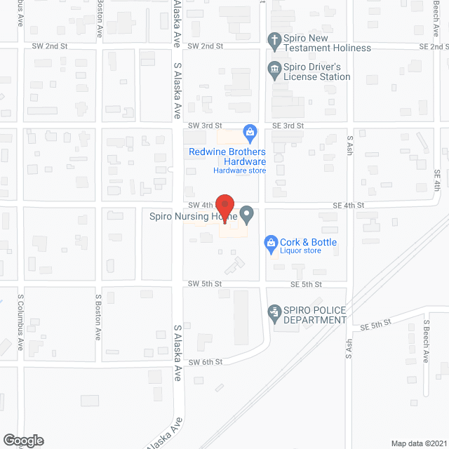 Spiro Nursing Home in google map