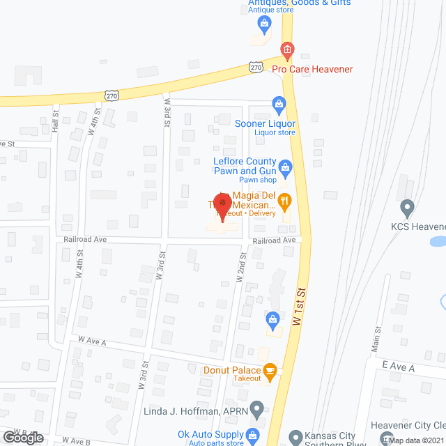 Vista Nursing Home in google map