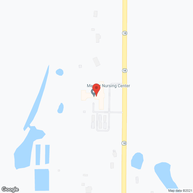 Meeker Nursing Ctr in google map