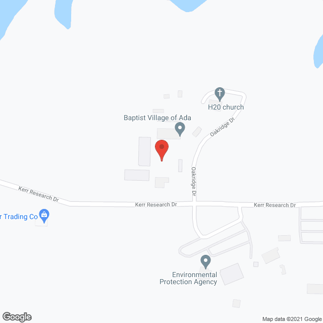 The Neighborhoods at Baptist Village of Ada in google map