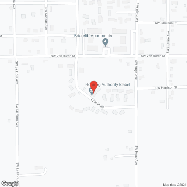 Housing Authority Idabel in google map