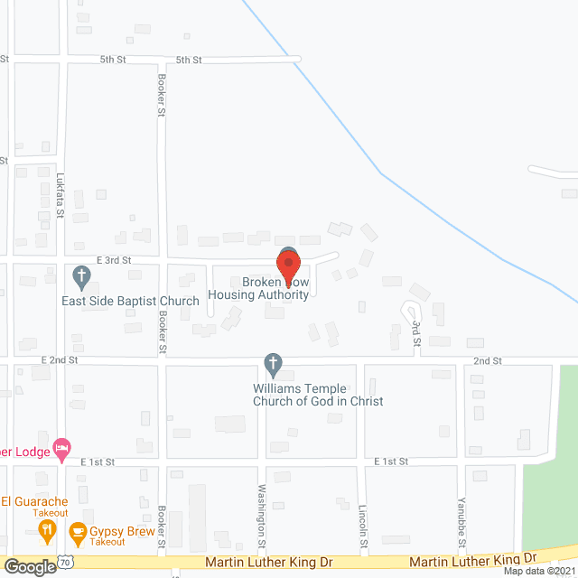 US Housing Authority in google map