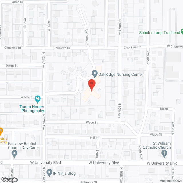 Oak Ridge Manor Nursing Home in google map