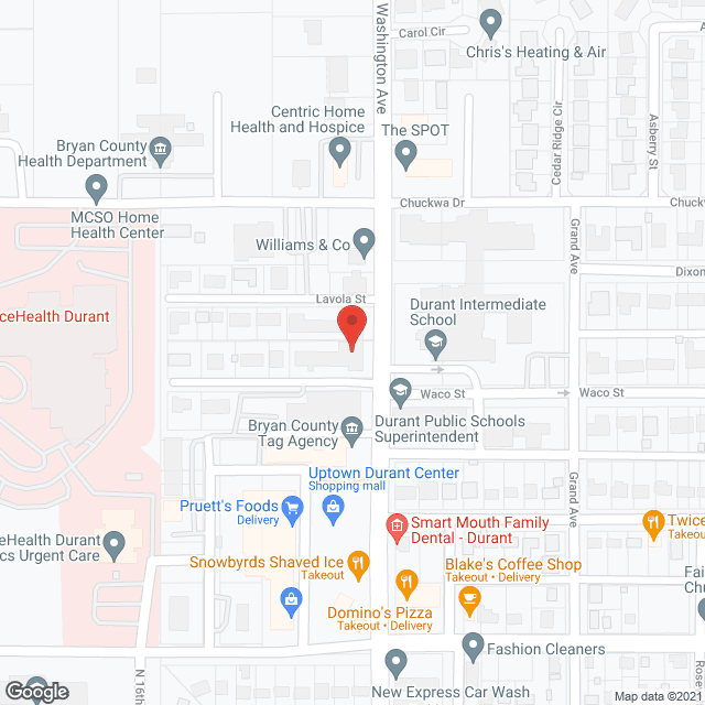 Gossett Nursing Home in google map