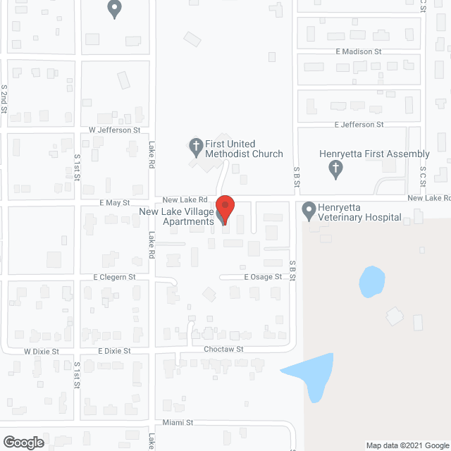 New Lake Village Apartments in google map