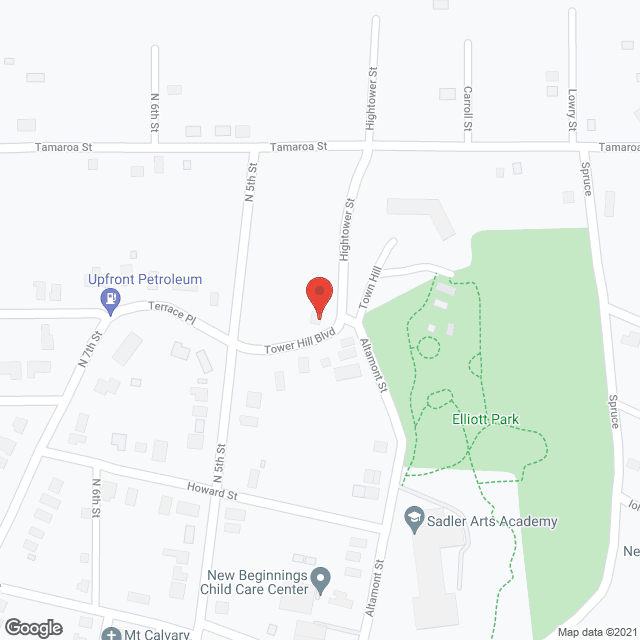 Tower Hill Nursing Home in google map