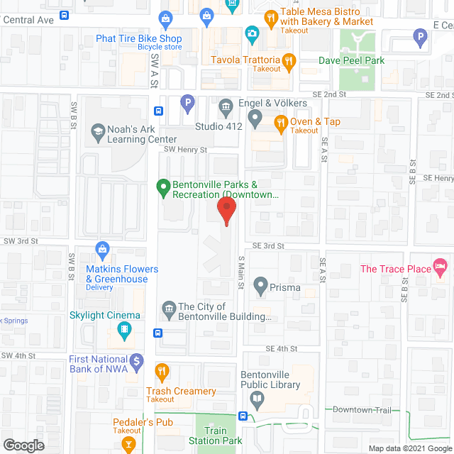 Bentonville Manor Nursing Home in google map