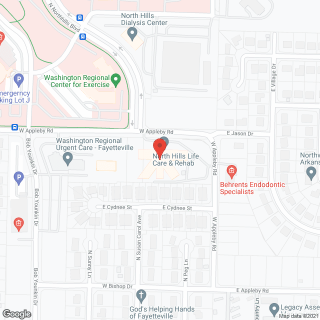 Northwest Nursing Ctr in google map