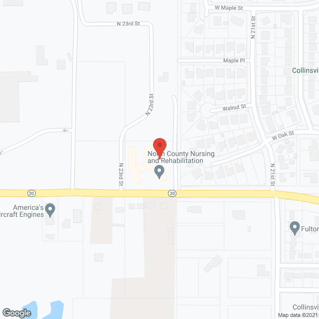 North County Nursing & Rehabilitation in google map
