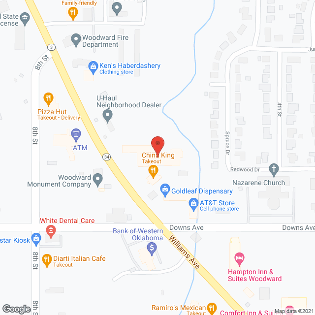 Crystal Wood Assisted Living in google map