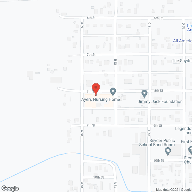 Ayers Nursing Home in google map