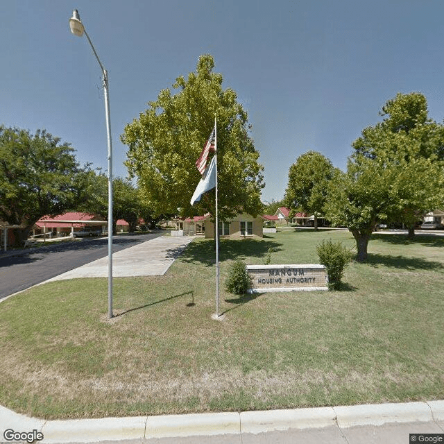 street view of Mangum Housing Authority