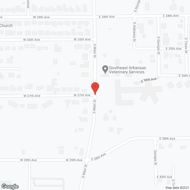 Pine Bluff Nursing Home in google map