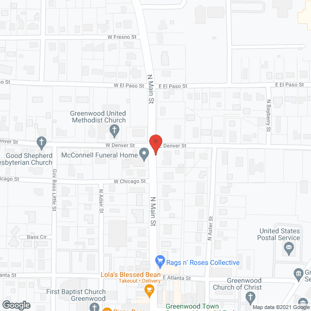 Greenwood Retirement Center, LLC in google map