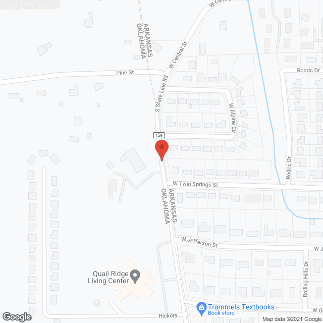 Valley Springs Residential in google map