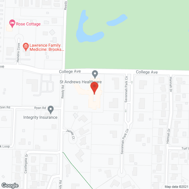St Andrews Place Nursing Home in google map