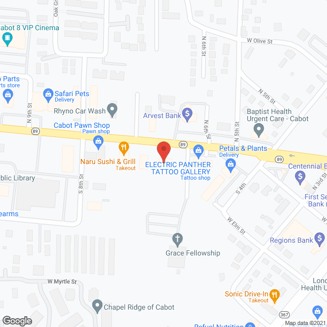 Cabot Manor Nursing Home in google map