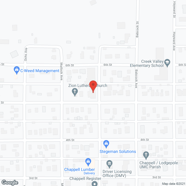 Miller Memorial Nursing Home in google map
