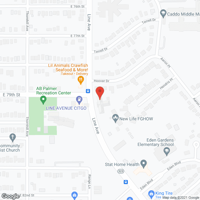 Eden Gardens Nursing Ctr in google map