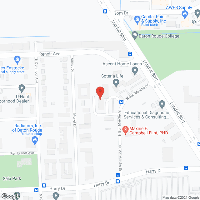 Oak Park Plaza Apartments in google map