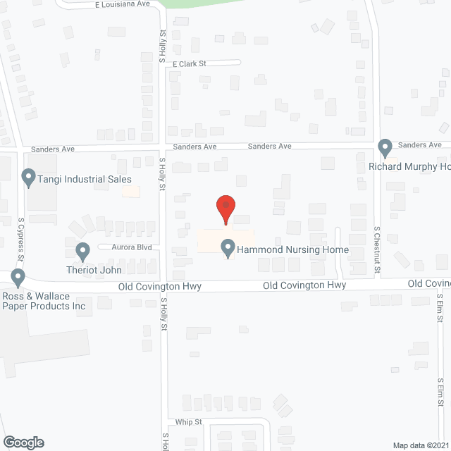 Hammond Nursing Home in google map