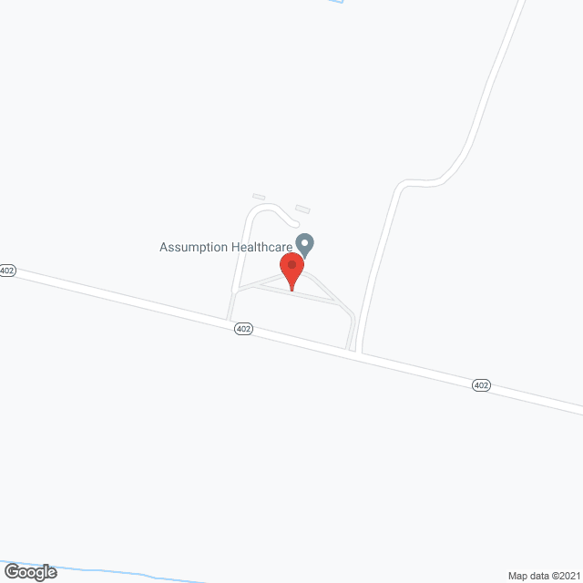 Heritage Manor-Napoleonville in google map