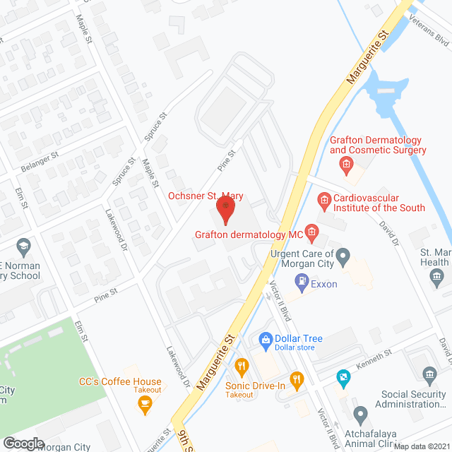 Lakewood Medical Ctr in google map