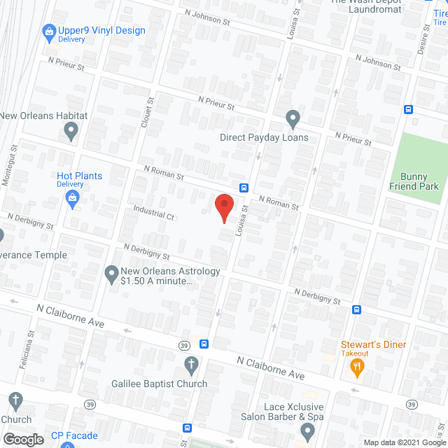 Sweeney Adult Residential Brd in google map