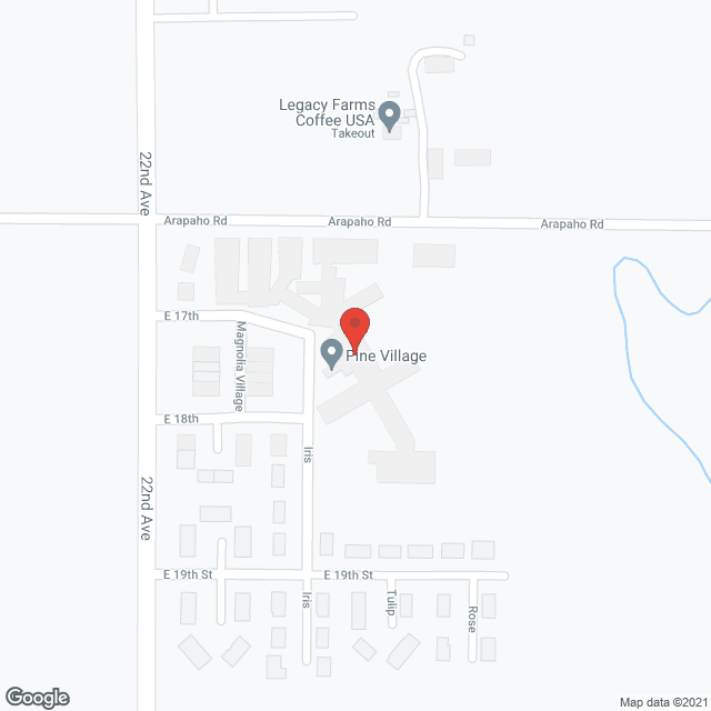 Pine Village in google map