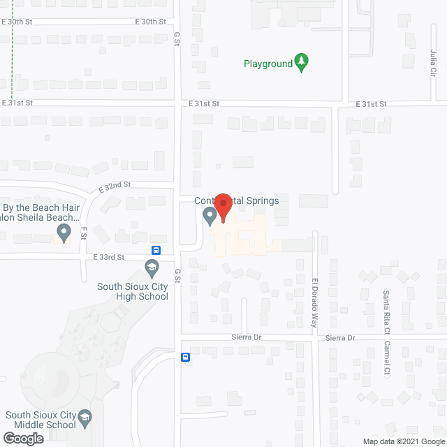 Matney's Colonial Manor in google map