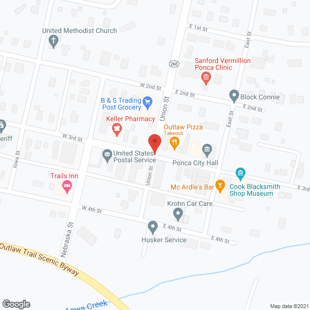 Elms Health Care Ctr in google map
