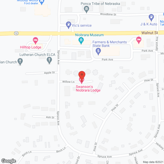 Niobrara's Valley Homes in google map