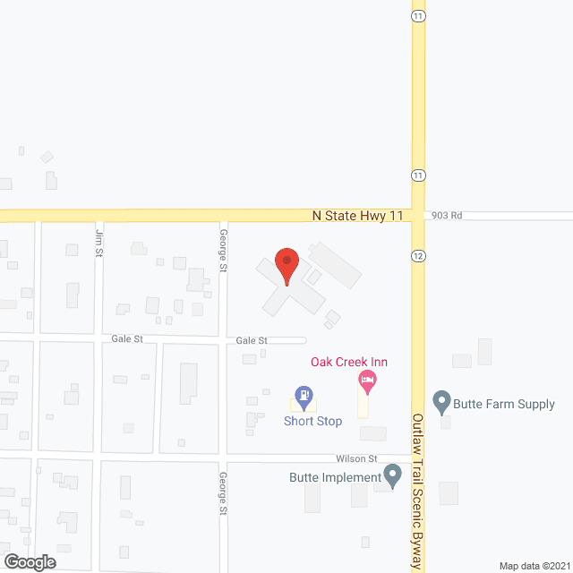 Butte Senior Community in google map