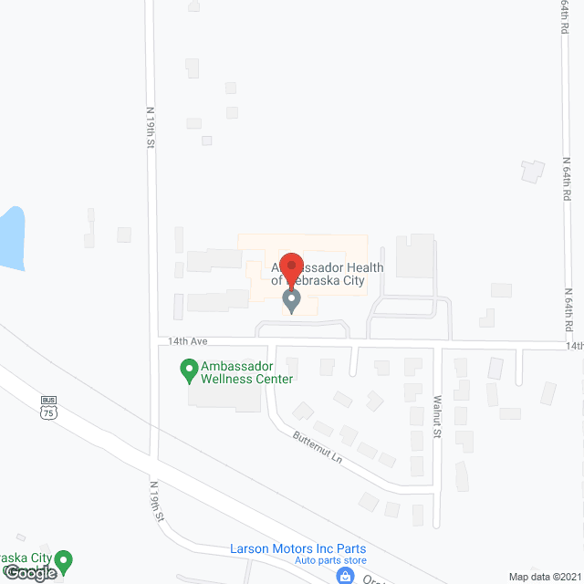 The Ambassador Nebraska City Assisted Living in google map