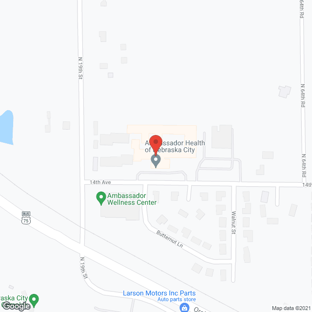 Ambassador Nebraska City in google map
