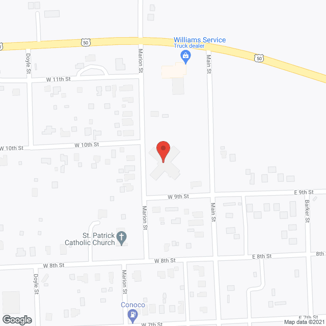 Florence Health Care Ctr in google map