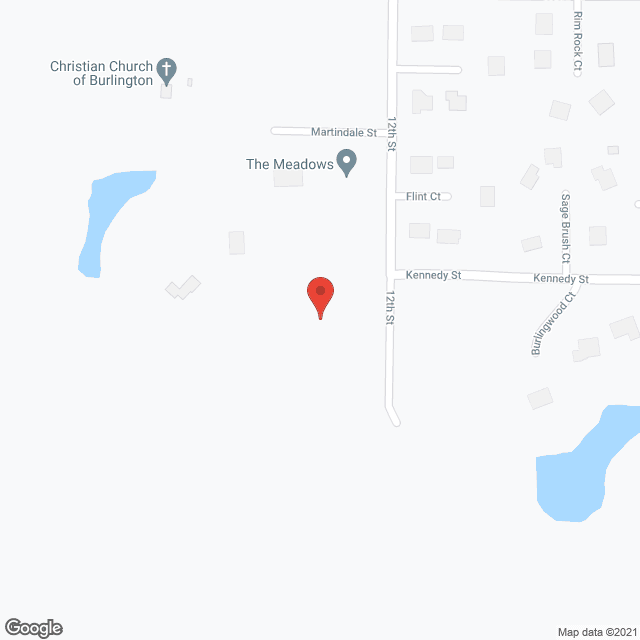 Meadows in google map