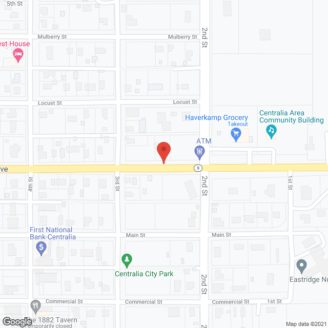 Eastridge Nursing Facility in google map