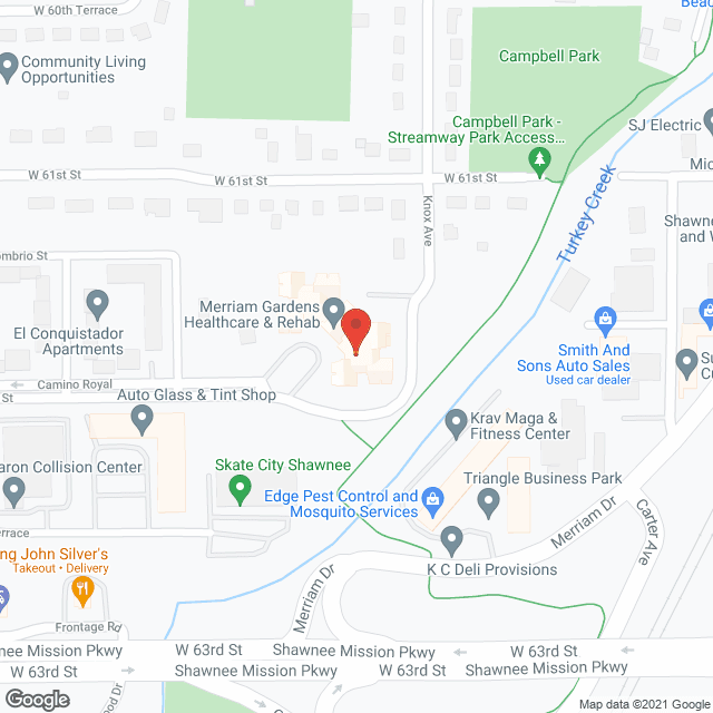 Trinity Nursing and Rehab in google map