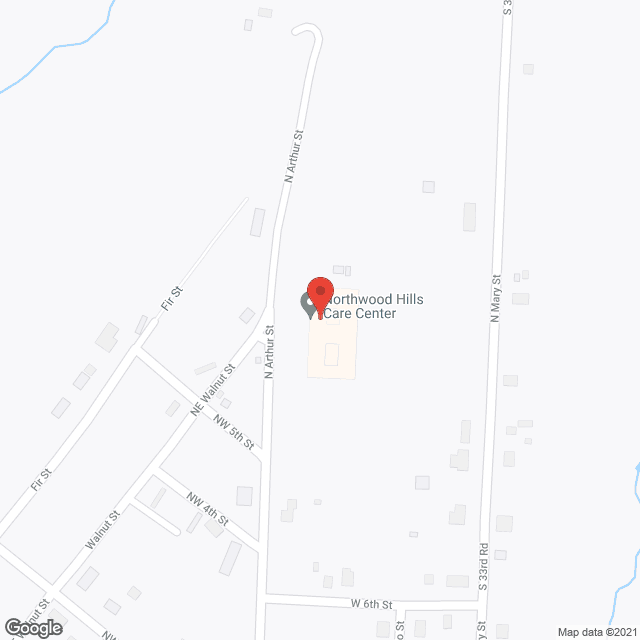 Northwood Hills Care Ctr in google map