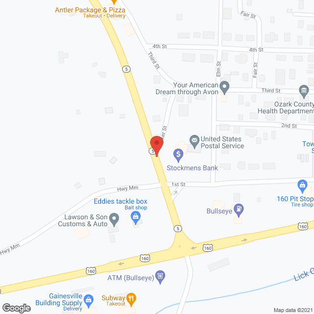 Ozark Hills Residential Care in google map