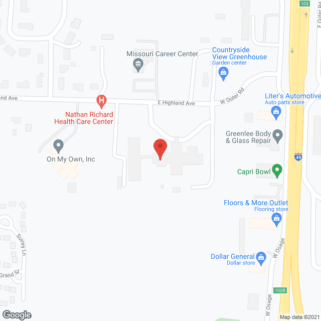 Morningside Of Nevada in google map