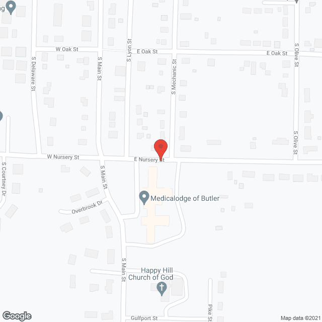 Medicalodge of Butler in google map