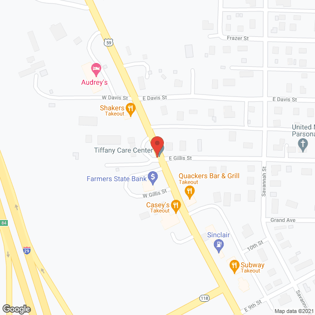 Tiffany Care Ctr Inc in google map