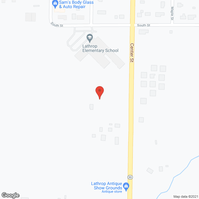 Lathrop Health Facility in google map